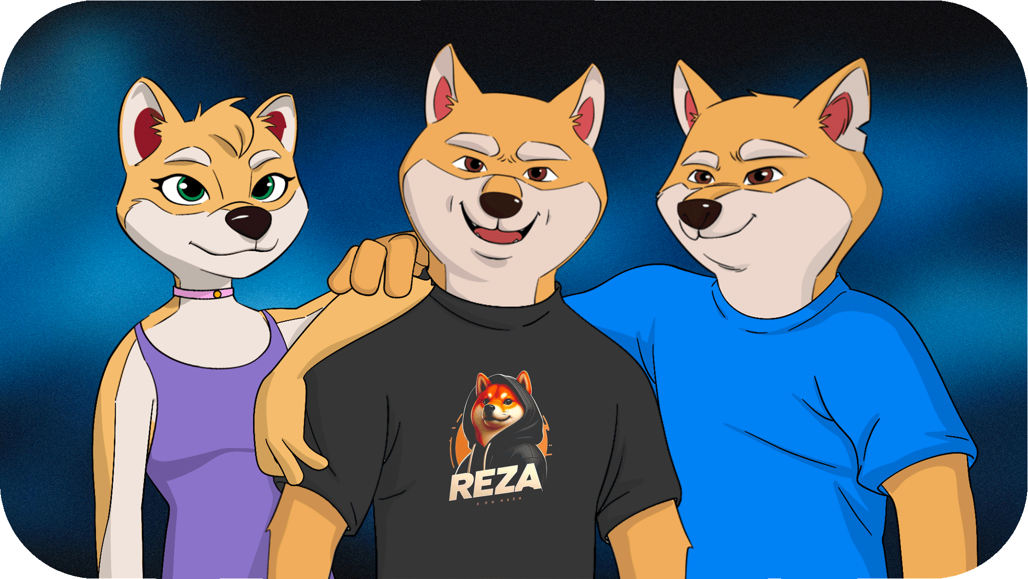 Meet Reza: The Heart of the Persian Shiba Inu Community