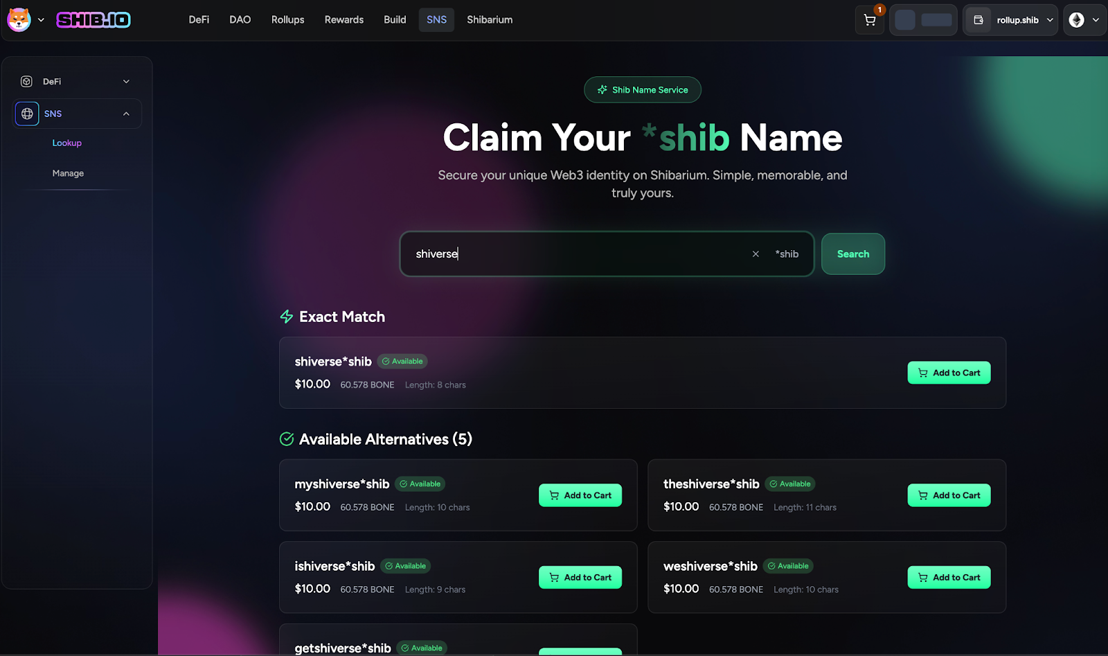 The .shib Revolution: Inside the New Shib Name Service Marketplace