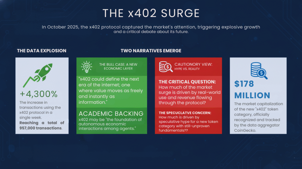 x402: A Forgotten Web Code, Revived for the New AI Economy