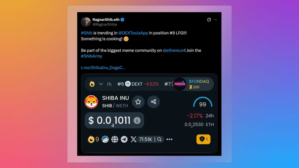 Shiba Inu Rises: New Swaps, ETF Buzz, and Growth