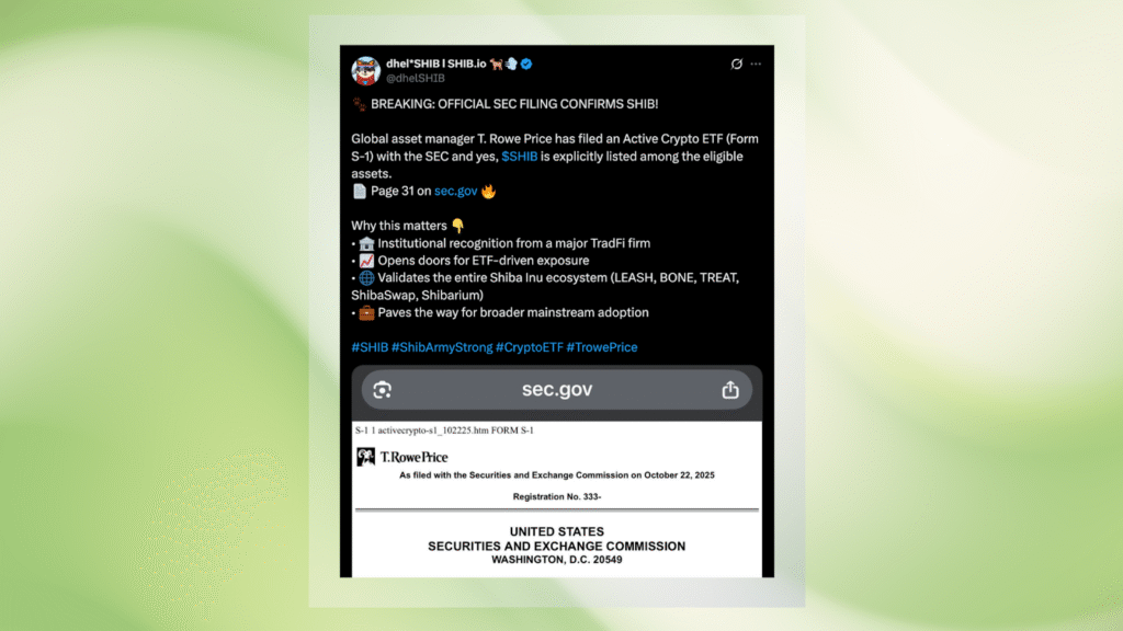 Shiba Inu Rises: New Swaps, ETF Buzz, and Growth