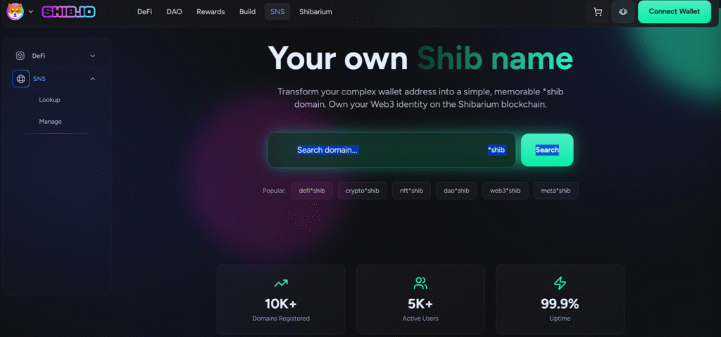 DomainFi: Turning Shib Names into a New Form of Asset