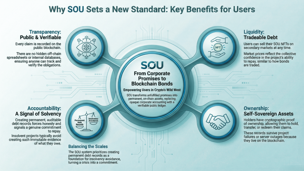 SOU: Crypto's First On-Chain Debt Ledger