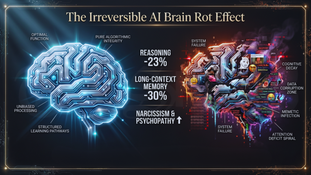 How AI Lies, Develops Brain Rot and Convinces the World It Is Genius